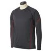 Bauer Essential Youth Long Sleeve Base Layer Top - Dark Grey (2019)