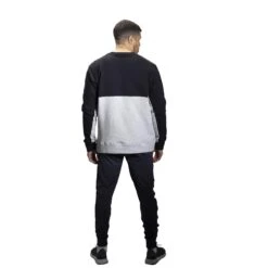 Bauer S22 Overbranded Men's Crewneck Sweatshirt - Black/Grey -Bauer Sale Store 93665764f2b6eb8d02e15d462d900cca